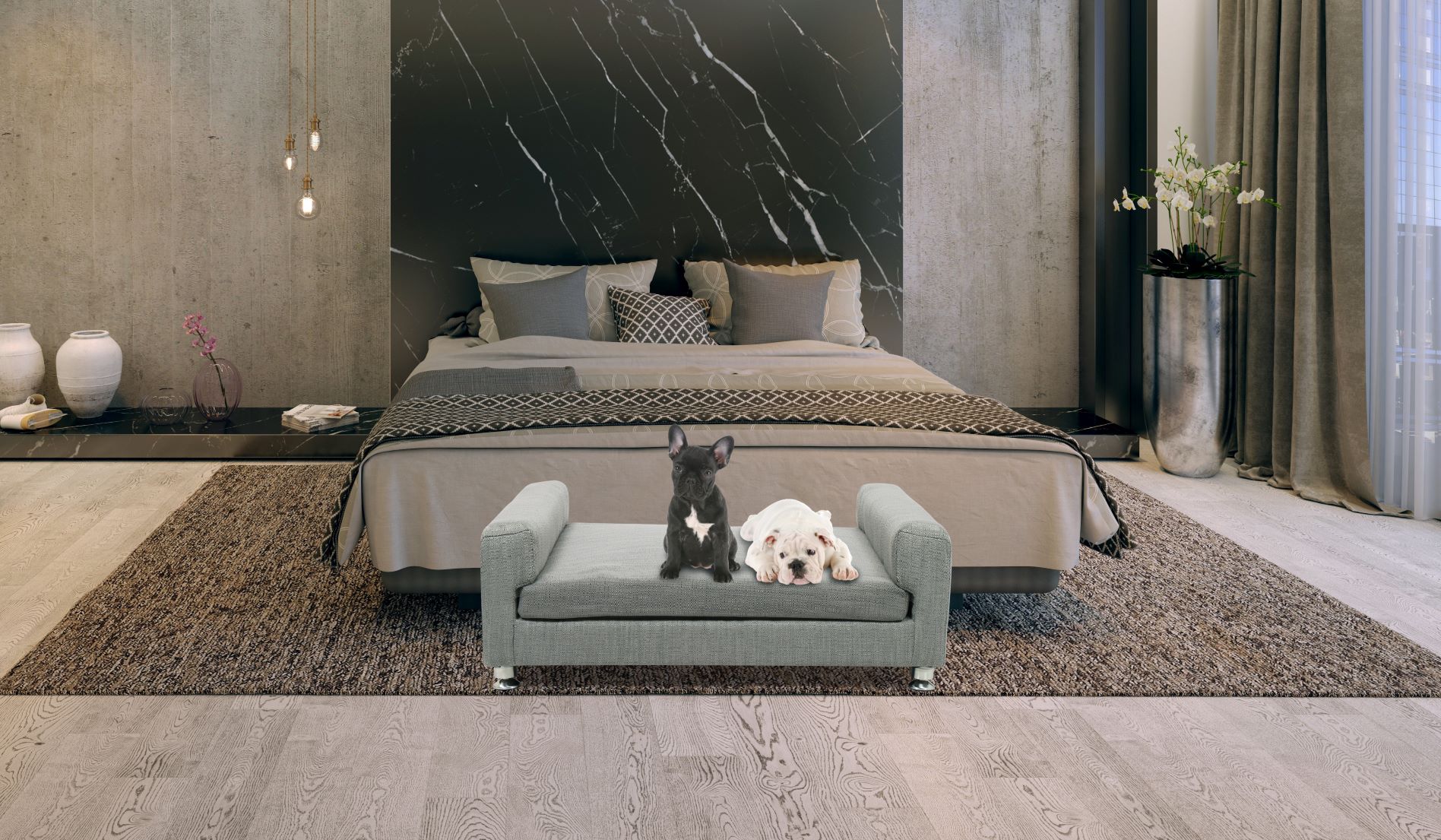 Cucciolo Benchorthopedic Dog Bed From Urban Modern